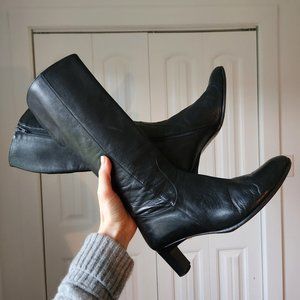 Cole Haan knee high leather boots